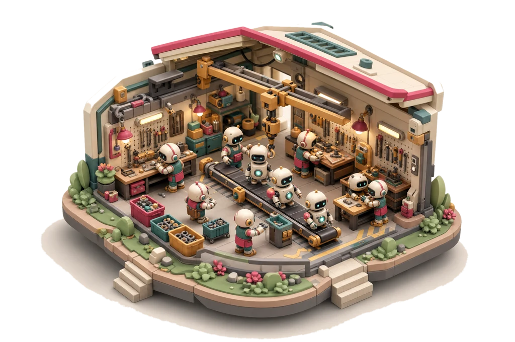 Miniature robot workshop